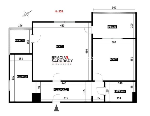 Mieszkanie 2-pokojowe Kraków Dębniki, ul. Zachodnia. Zdjęcie 15