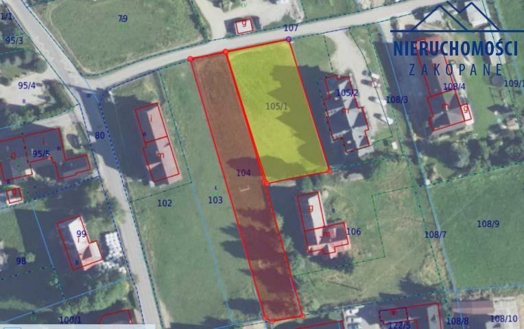 Działka budowlana Murzasichle, ul. Budzowa