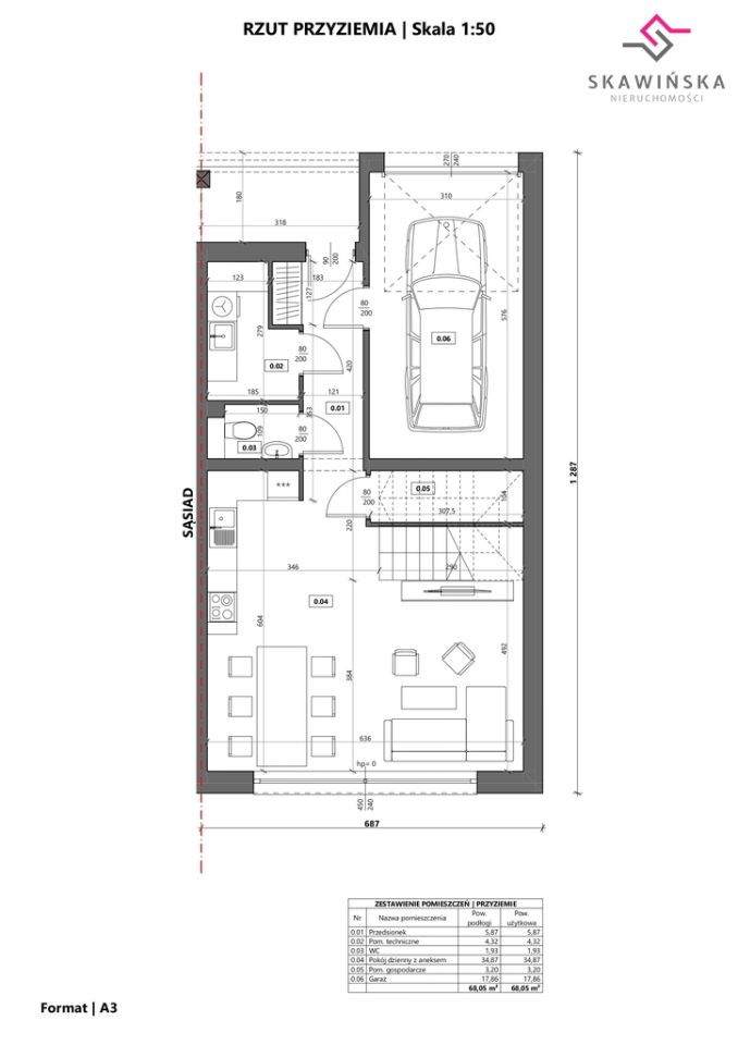 dom szeregowy, 5 pokoi Ostrów Wielkopolski, ul. Włodzimierza Lewandowskiego. Zdjęcie 18