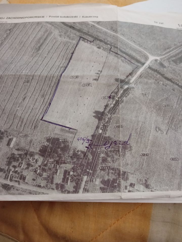 Działka rolna Głowaczewo. Zdjęcie 2