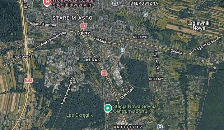 Mieszkanie 2-pokojowe Zgierz, ul. Kolejowa