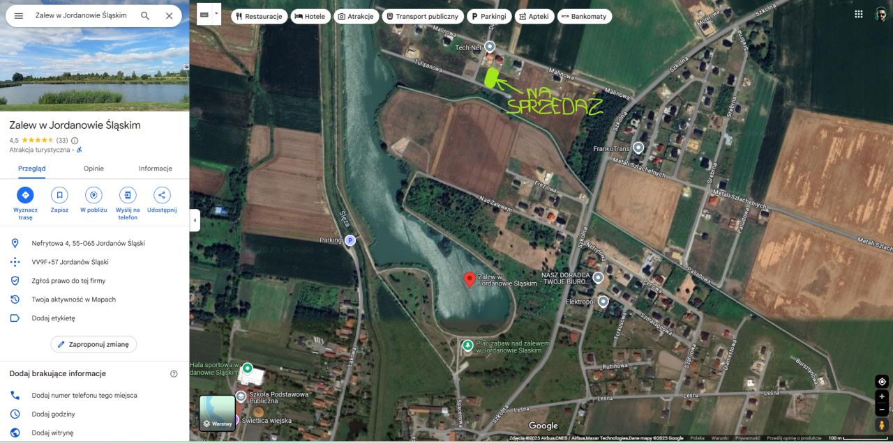 Działka budowlana Jordanów Śląski, ul. Tulipanowa. Zdjęcie 7