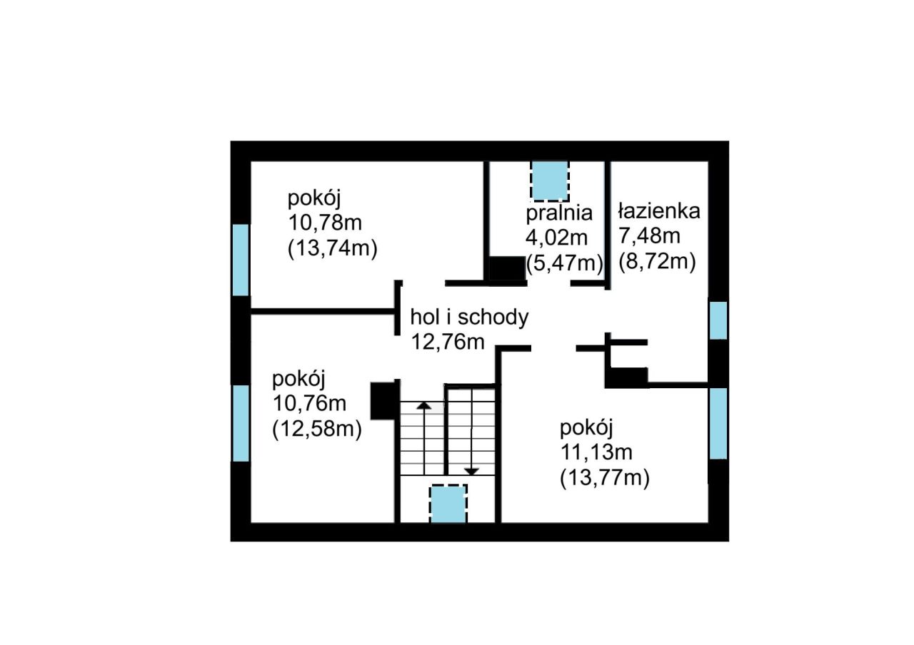 dom wolnostojący, 5 pokoi Medynia Głogowska. Zdjęcie 12