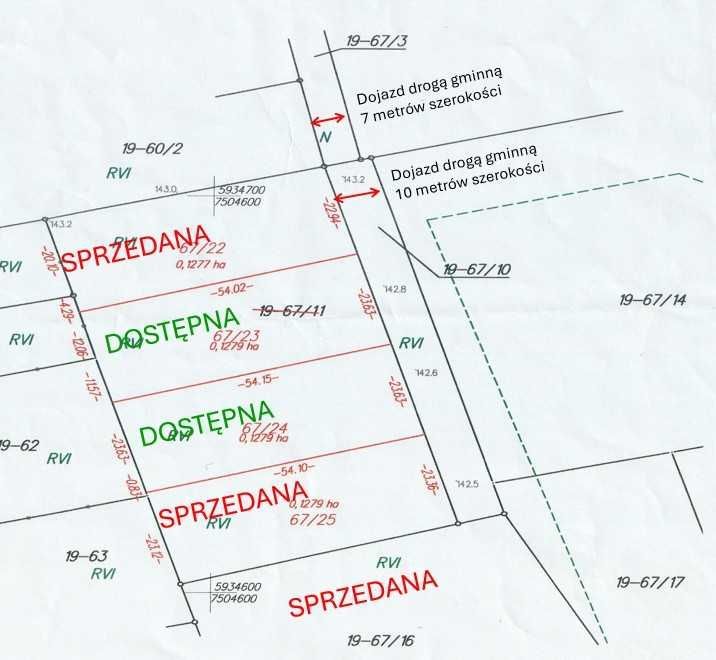 Działka budowlana Płozy. Zdjęcie 2