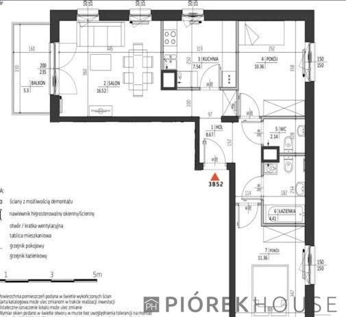 Mieszkanie 3-pokojowe Warszawa Ursus, ul. Edwarda Habicha. Zdjęcie 19