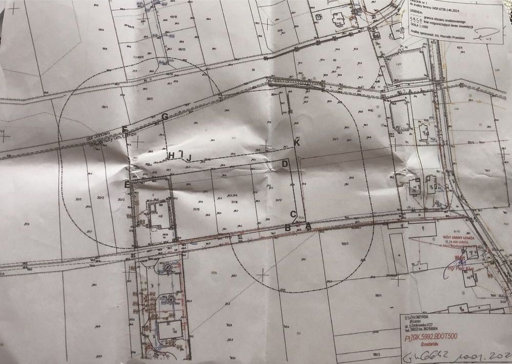 Działka budowlana Jarnuty. Zdjęcie 2