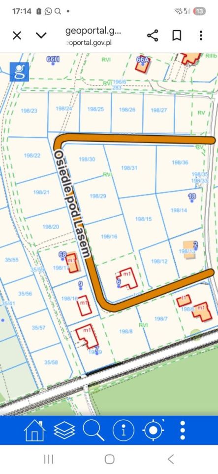 Działka budowlana Bycz