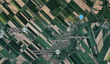 Działka rolna Andrzejewo, ul. Srebińska