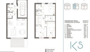 bliźniak, 4 pokoje Kraków Skotniki