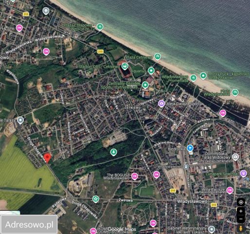 Działka inwestycyjna Władysławowo, ul. Droga Chłapowska. Zdjęcie 1