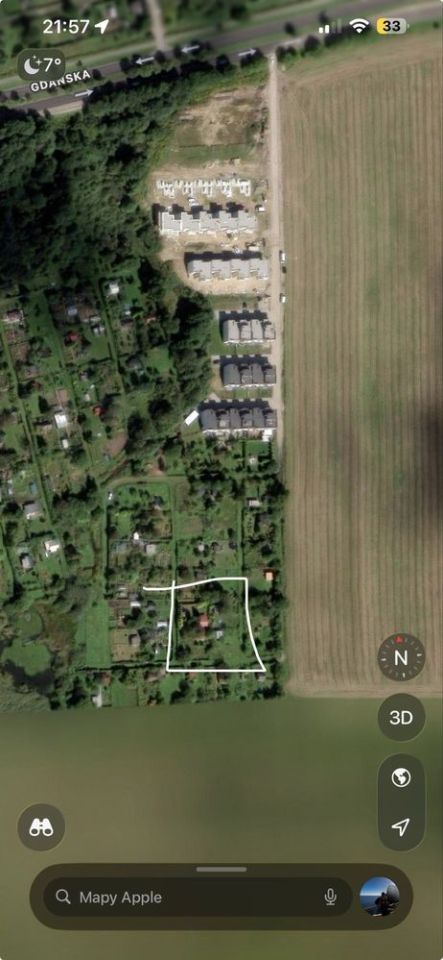 Działka rod Słupsk. Zdjęcie 5