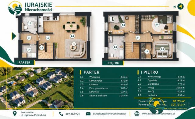 bliźniak, 4 pokoje Mników. Zdjęcie 20