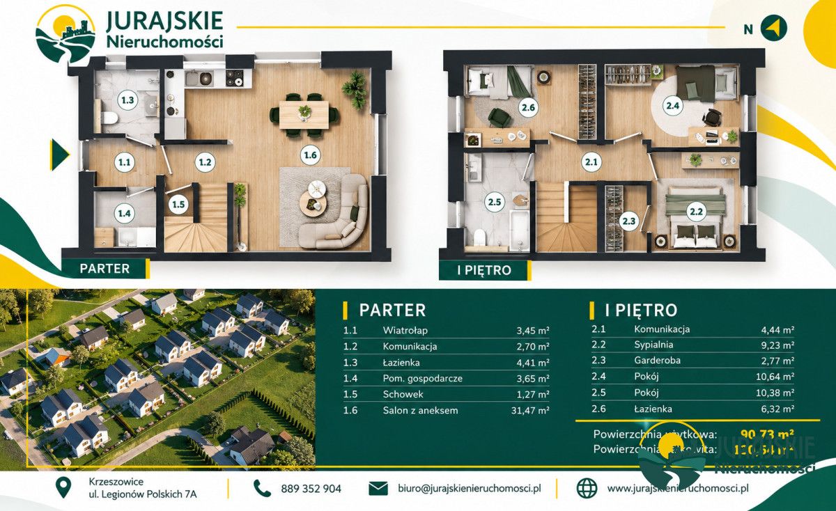 bliźniak, 4 pokoje Mników. Zdjęcie 20