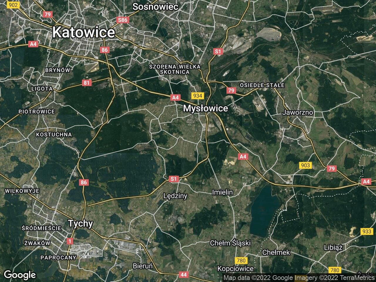 Działka budowlana Mysłowice Krasowy, ul. Polskiego Czerwonego Krzyża