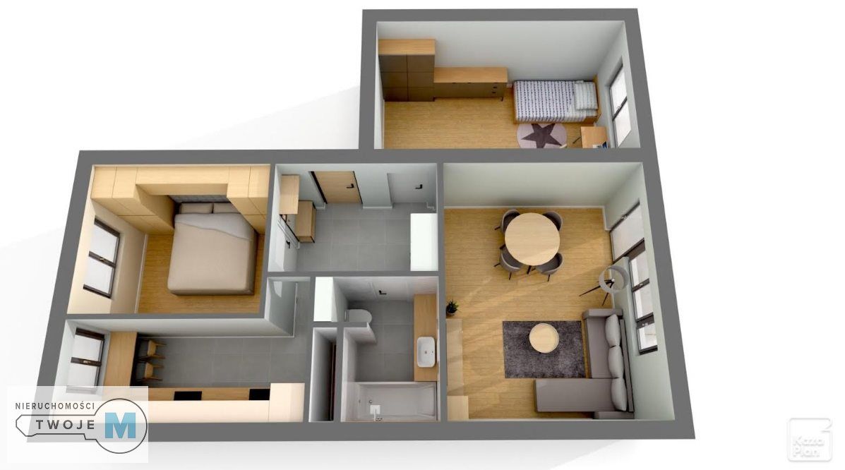 Mieszkanie 3-pokojowe Kielce Uroczysko. Zdjęcie 17