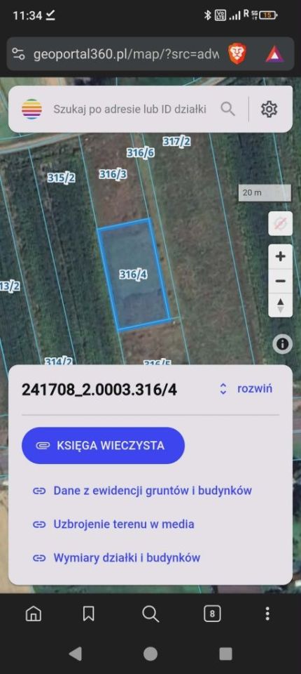 Działka budowlana Pietrzykowice. Zdjęcie 7