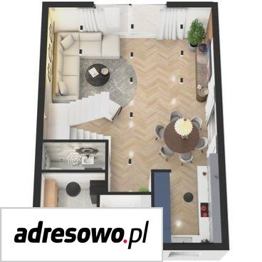 bliźniak, 4 pokoje Brodowo. Zdjęcie 3