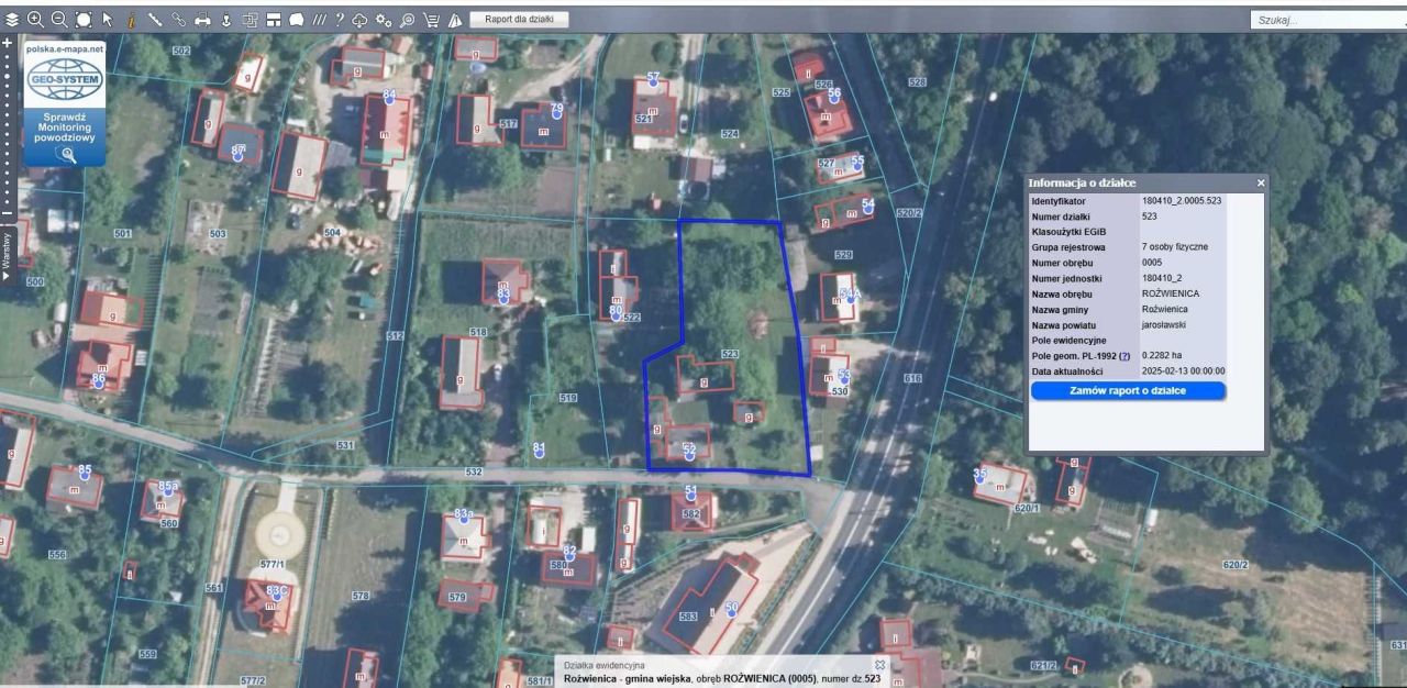 Działka budowlana Roźwienica. Zdjęcie 7