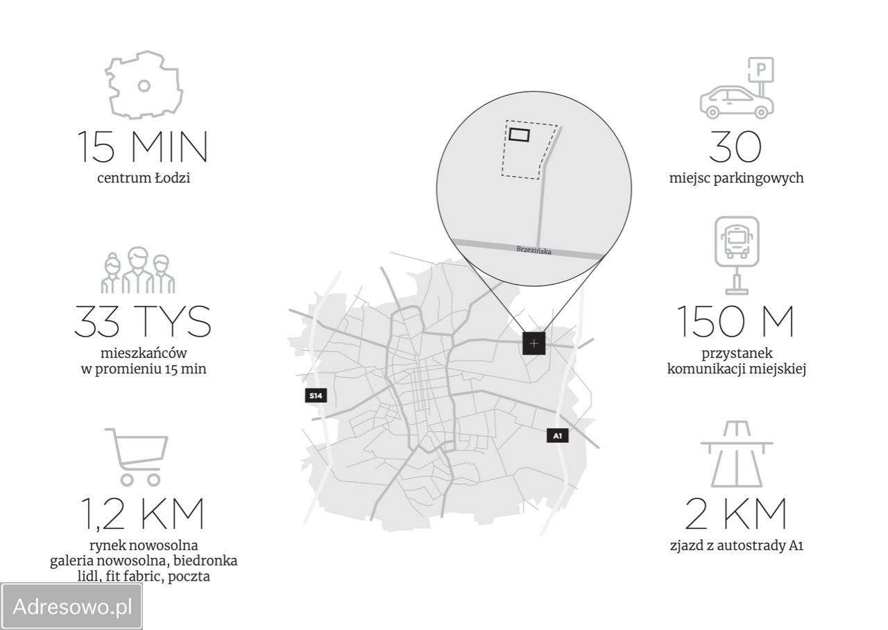 Hala/magazyn Łódź Nowosolna, ul. Brzezińska. Zdjęcie 4