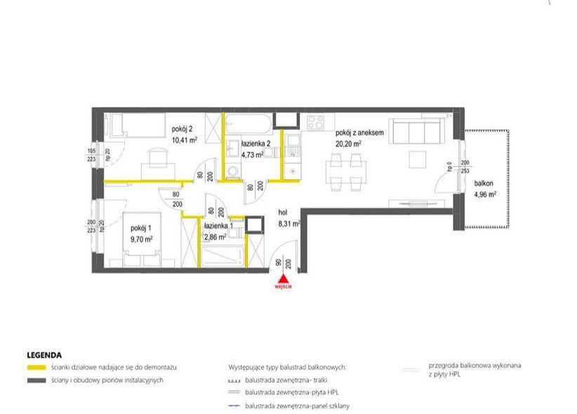 Mieszkanie 3-pokojowe Warszawa Włochy, ul. Łopuszańska. Zdjęcie 5