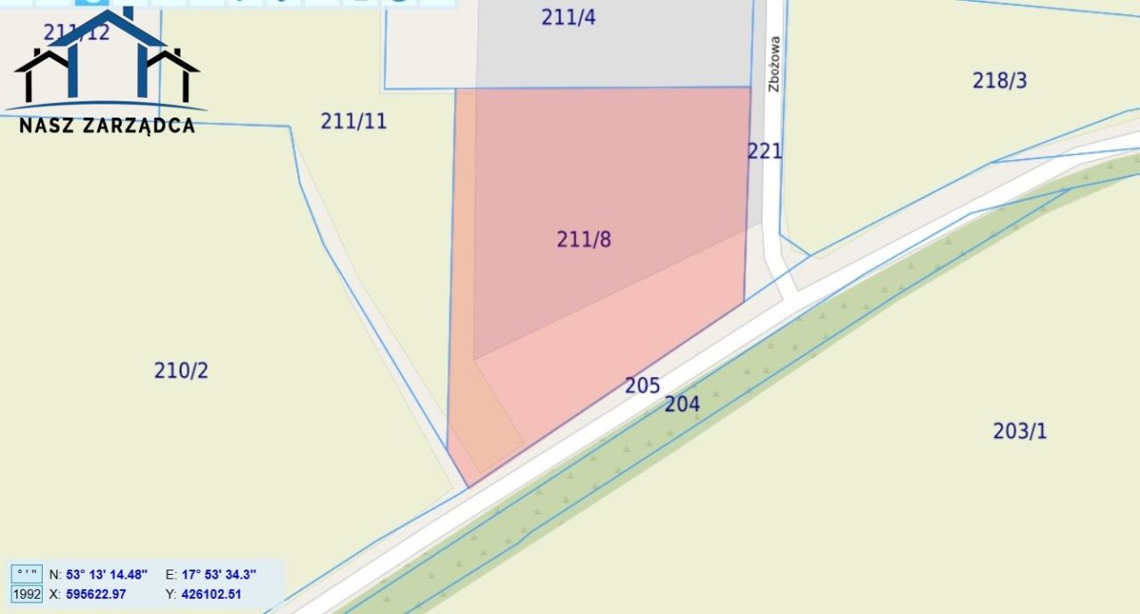 Działka budowlana Wtelno. Zdjęcie 2