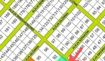 Działka rod Warszawa Mokotów, ul. Jana III Sobieskiego