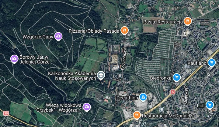 Pokój Jelenia Góra Centrum, ul. Kadetów