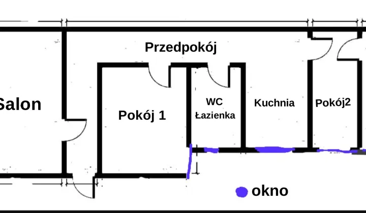 Mieszkanie 3-pokojowe Bytom, ul. Sokoła