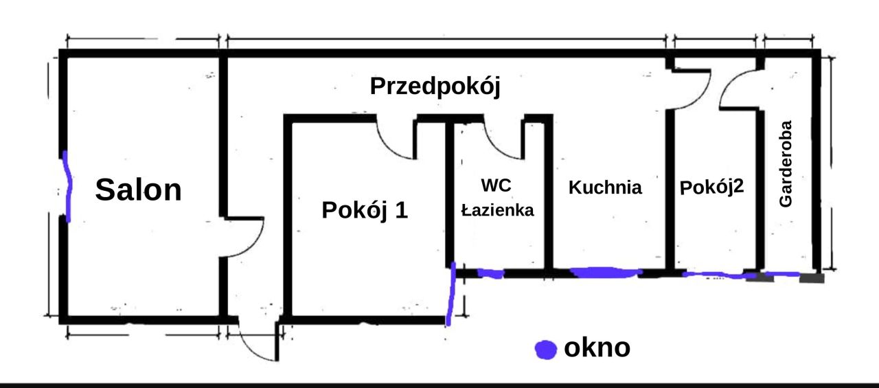 Mieszkanie 3-pokojowe Bytom, ul. Sokoła