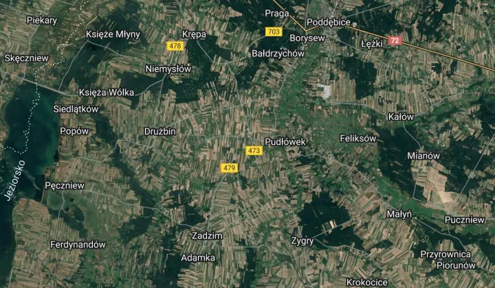 Działka rolna Bratków Górny