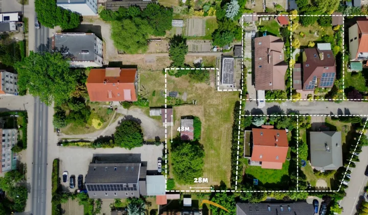 Działka budowlana Wrocław Stabłowice, ul. Oliwkowa