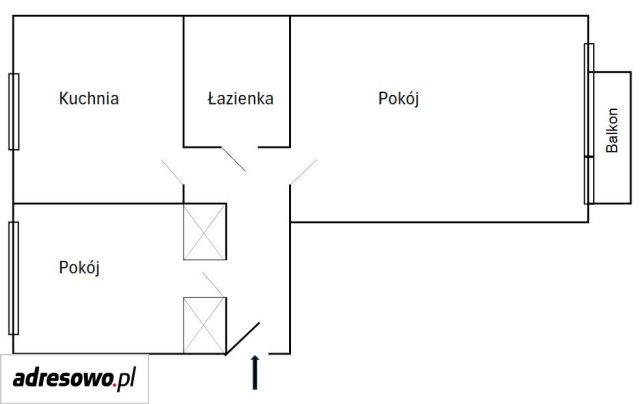 Mieszkanie 2-pokojowe Pionki, ul. Juliusza Słowackiego. Zdjęcie 1