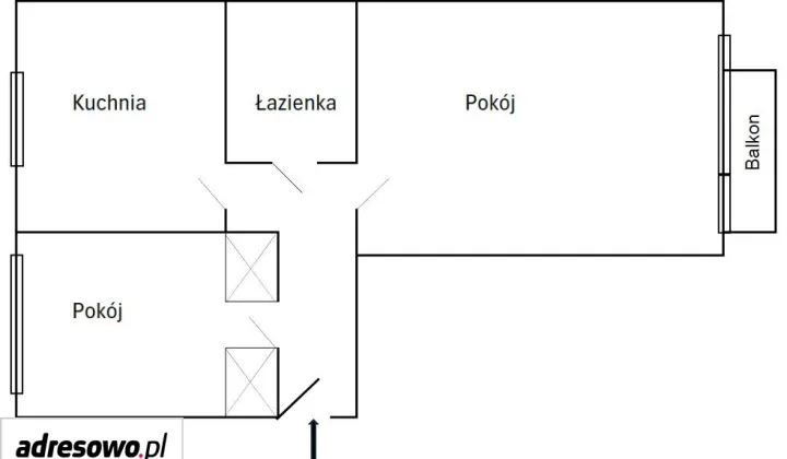 Mieszkanie 2-pokojowe Pionki, ul. Juliusza Słowackiego