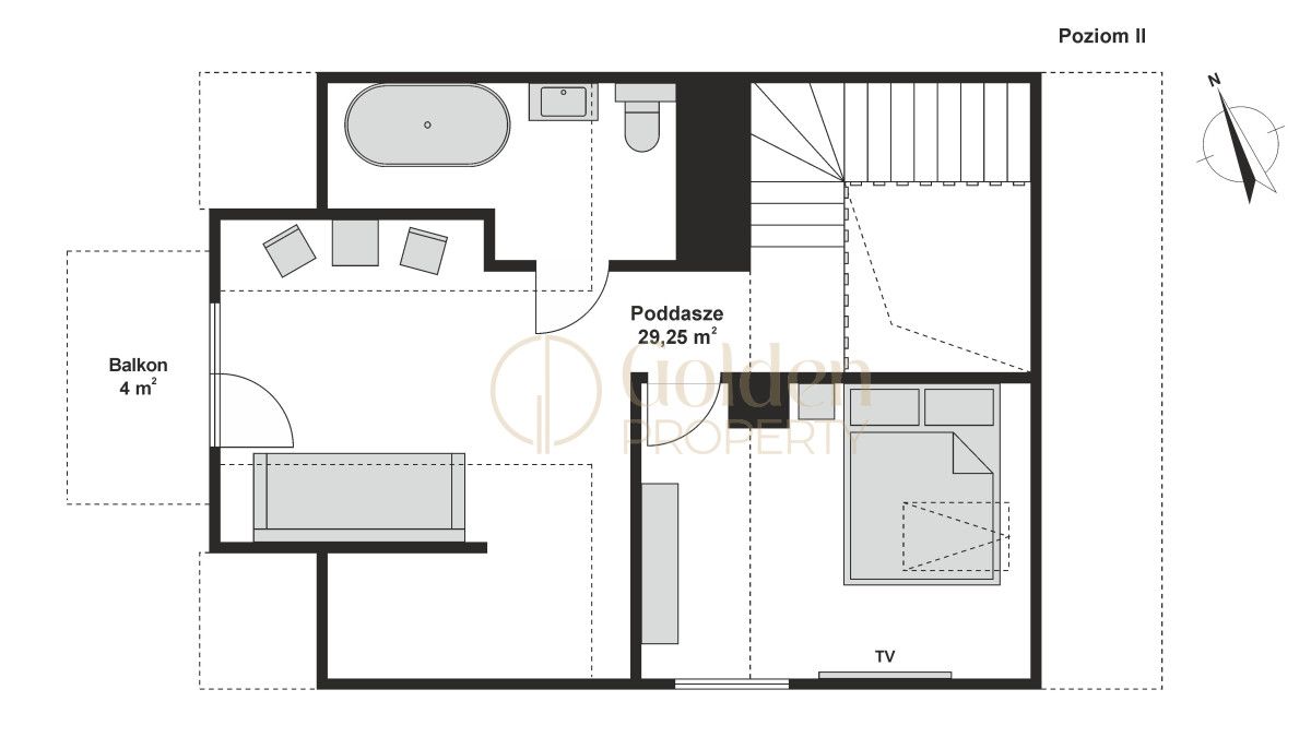Mieszkanie 4-pokojowe Rumia, ul. Jarzębinowa. Zdjęcie 20