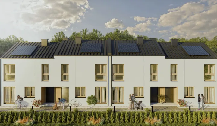 bliźniak, 4 pokoje Łazy