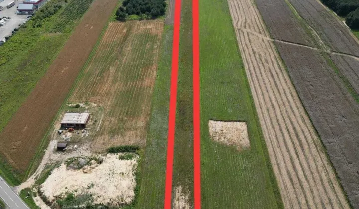 Działka rolno-budowlana Podchybie