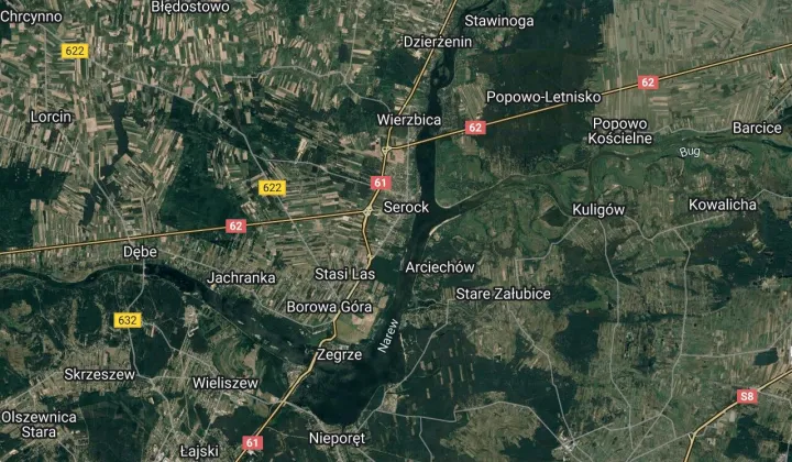 Działka rolno-budowlana Serock, ul. Wyzwolenia