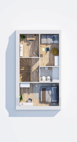 bliźniak, 5 pokoi Jagodowo osada leśna. Zdjęcie 18