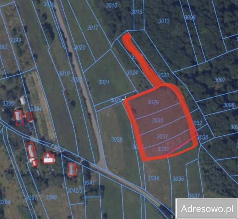 Działka rolna Łęki Dukielskie. Zdjęcie 2