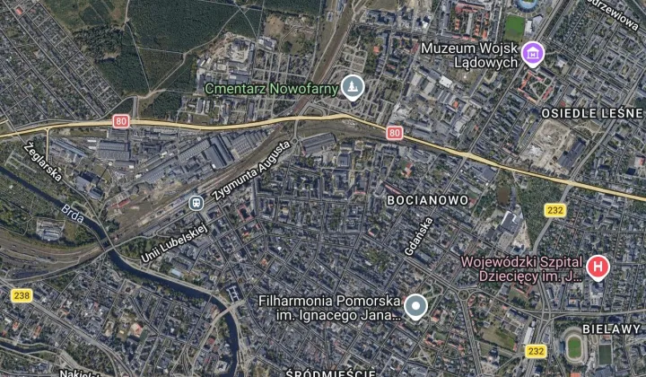 Mieszkanie 2-pokojowe Bydgoszcz Bocianowo, ul. Racławicka