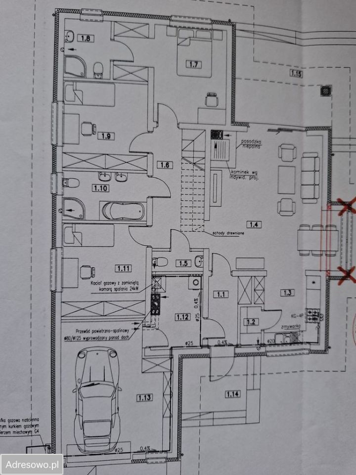 dom wolnostojący, 4 pokoje Arciechów, ul. Myszyniec. Zdjęcie 11