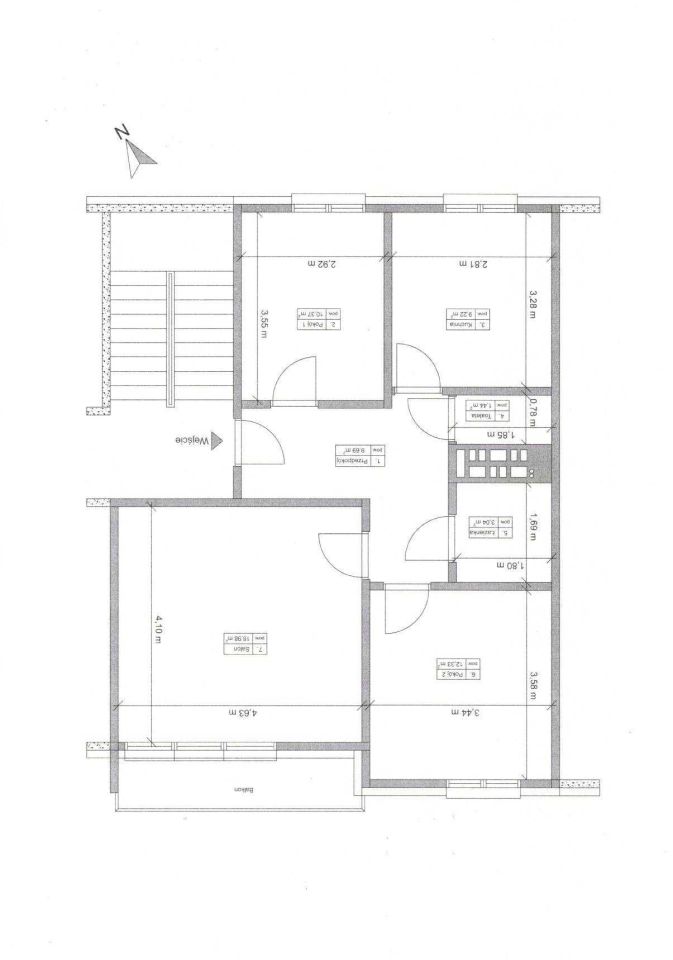 Mieszkanie 3-pokojowe Radom, ul. Sadkowska. Zdjęcie 7