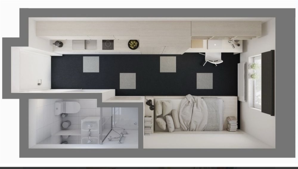 Mieszkanie 1-pokojowe Wrocław Stare Miasto. Zdjęcie 2