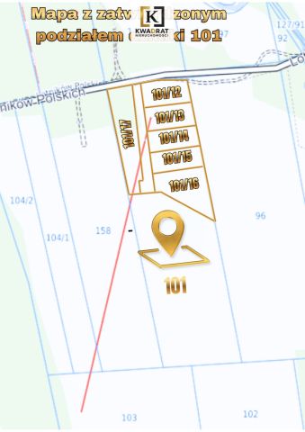 Działka budowlana Stare Zakole, ul. Lotników Polskich. Zdjęcie 2