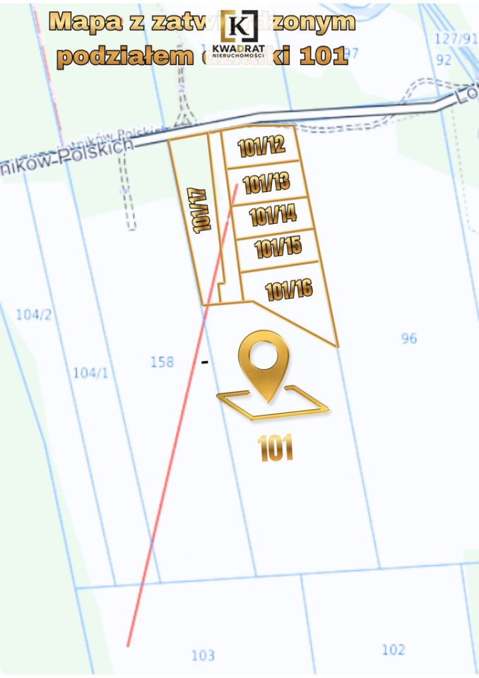 Działka budowlana Stare Zakole, ul. Lotników Polskich. Zdjęcie 2