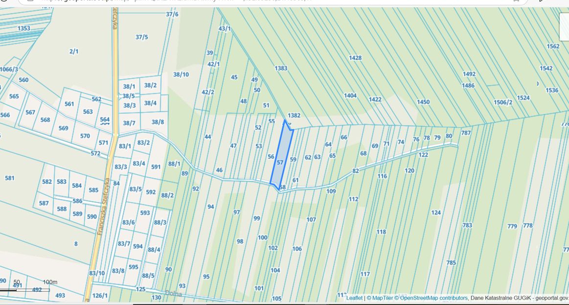 Działka rolna Borków. Zdjęcie 2