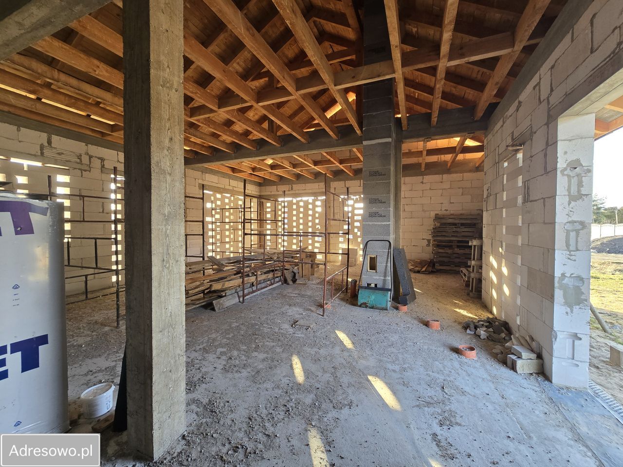 dom wolnostojący, 3 pokoje Wielgolas Brzeziński, ul. Piastowska. Zdjęcie 6