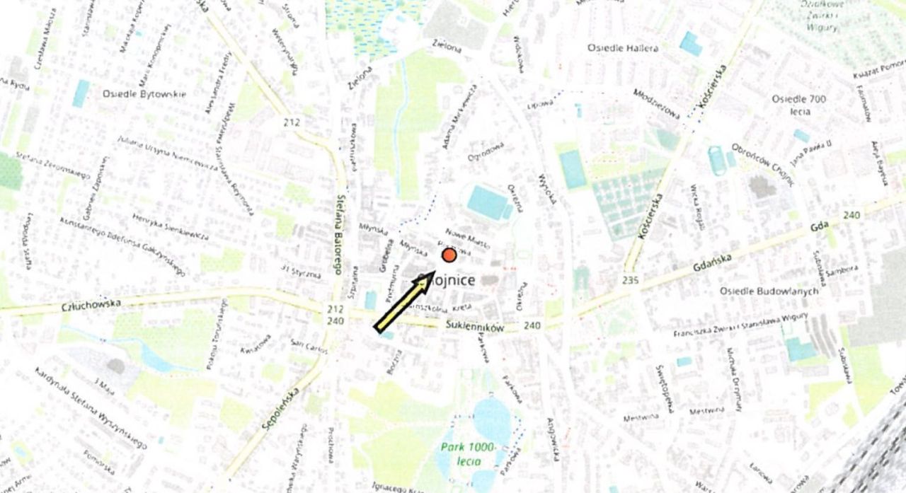 kamienica Chojnice, rynek Stary Rynek. Zdjęcie 5