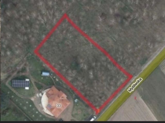 Działka budowlana Sobin, ul. Myśliwska. Zdjęcie 1