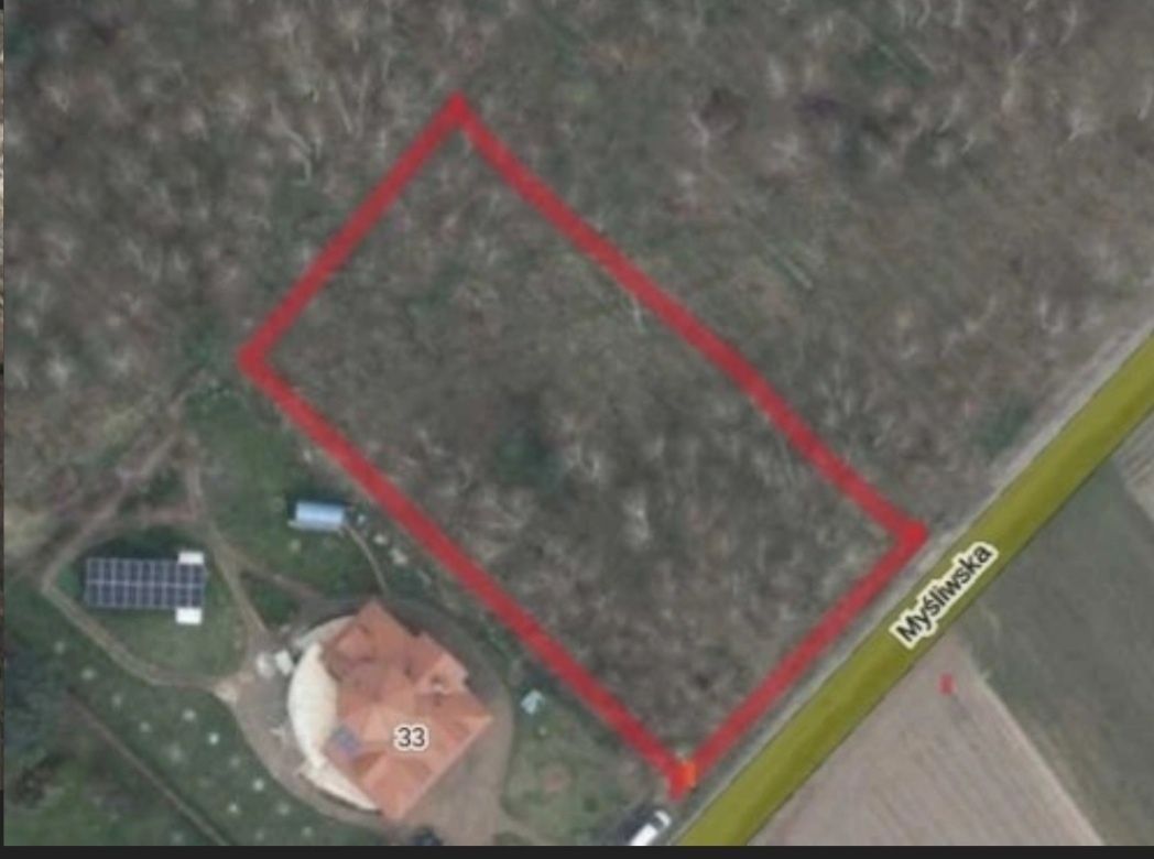 Działka budowlana Sobin, ul. Myśliwska